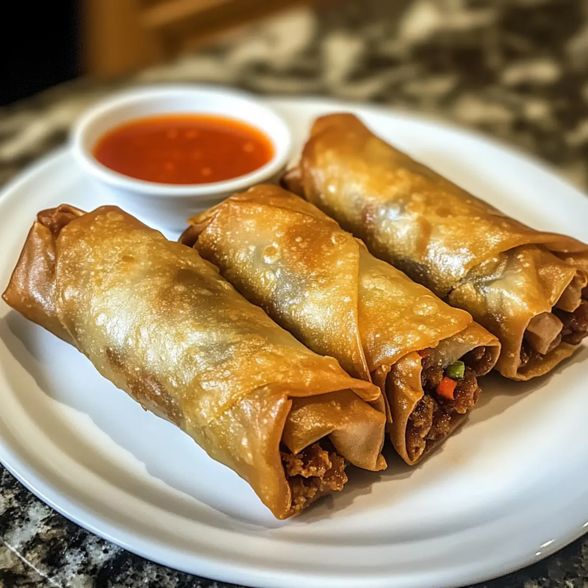 Frühlingsrollen aus der Heißluftfritteuse: Gesund und Knusprig